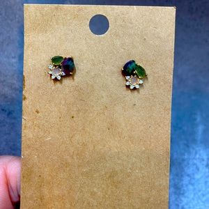 Anthropologie multi colored studs